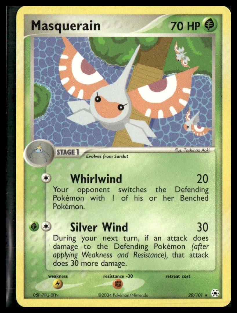 Masquerain #20/101 Hidden Legends NM