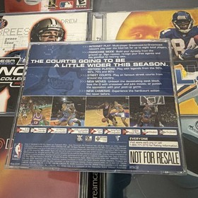 Sega Dreamcast Sports Bundle NBA 2K1, NFL 2K, World Series Baseball 2K1 NCAA 2K2