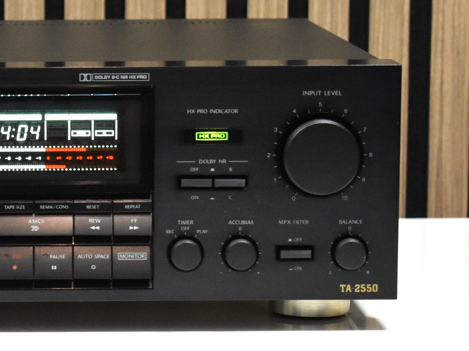 ONKYO TA-2550 INTEGRA Spitzenklasse Tapedeck Top Zustand Technisch einwandfrei - image 4 of 4