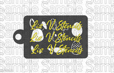 Easter Bunny - Face Painting STENCIL