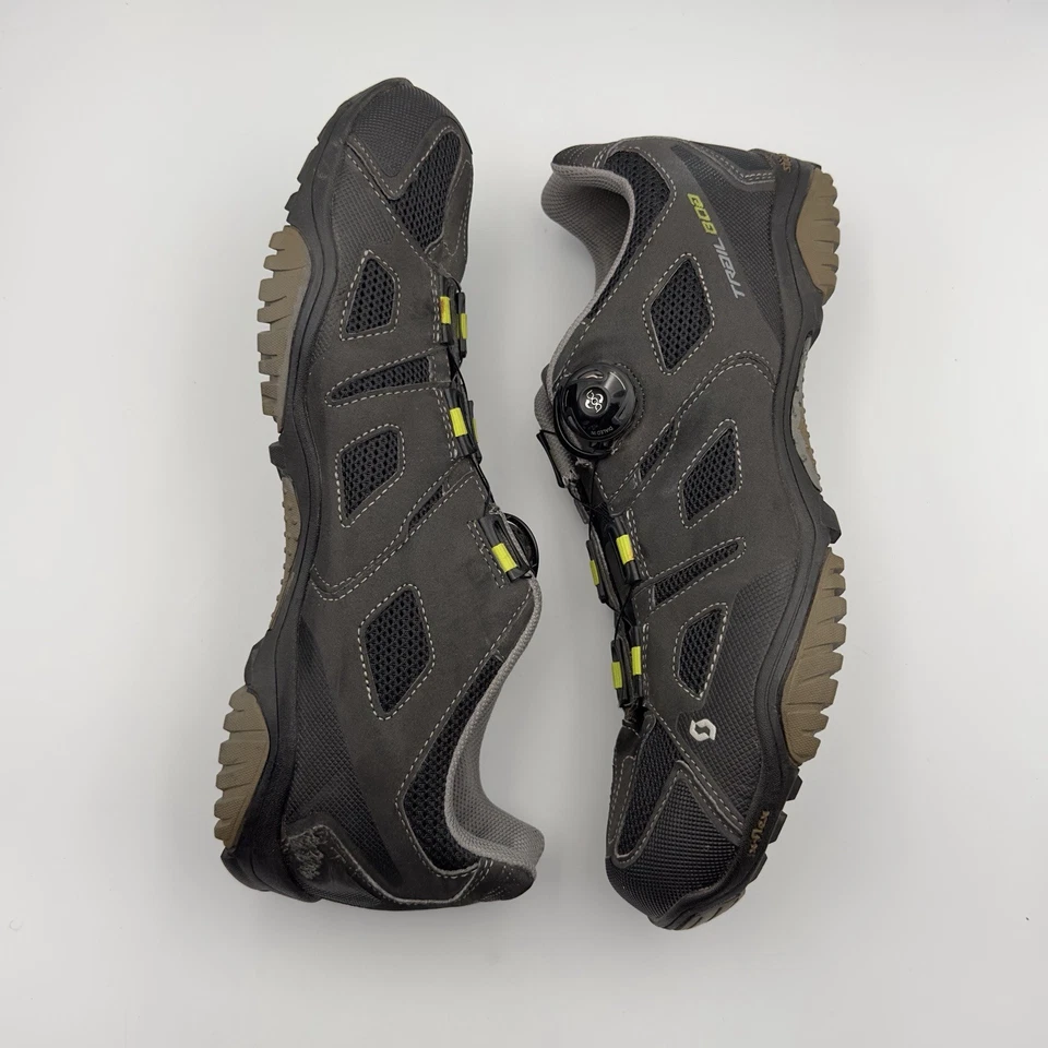 Zapatos de ciclismo Scott para hombre 12,5 Trail Boa Cable Evo sin clip gris Foto 3 de 4