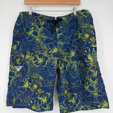 Columbia Men's PFG Offshore II Board Shorts Sz 38 Floral Fishing 11" Inseam