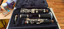 Bb Clarinet Wood Body Black Closed Hole Keys w/ Case  M13 Mouthpiece