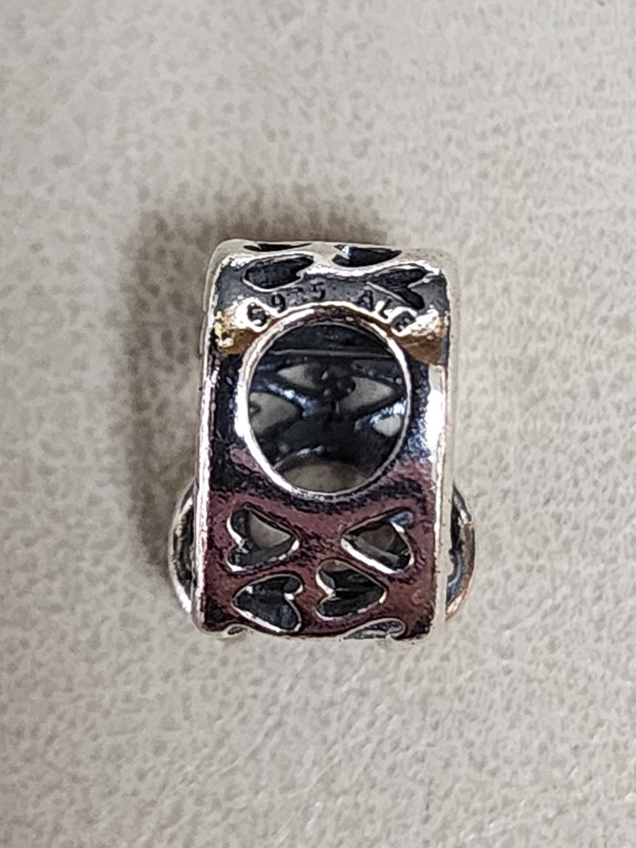 Authentic PANDORA Love You Mom Infinity Heart Charm S925 Silver
