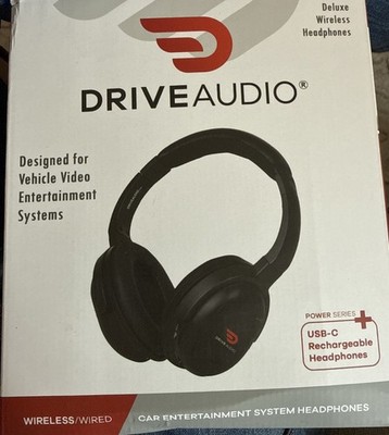 Drive Audio Wireless Headphones for Car Video Entertainment Ford Lincoln Mazda