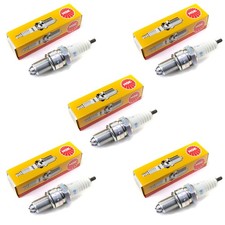 Zündkerze NGK 5 X BUR6ET für Audi 80 100 Seat Arosa VW Caddy Golf Jetta Lupo