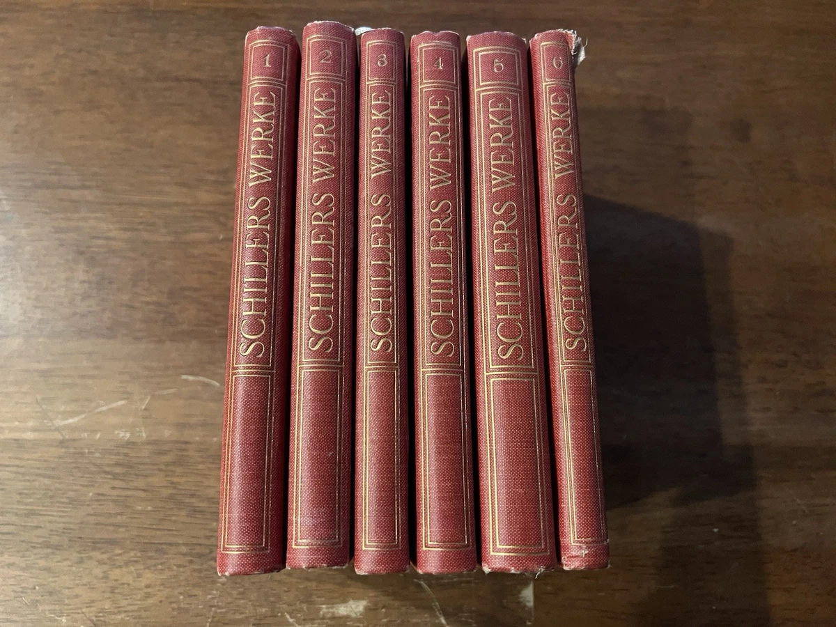 Friedrich Schiller Original Antiquarian & Collectible Books for