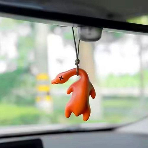 Color-Changing Roast Duck Car Pendant Color Change Duck UV detection, Hanging - Picture 10 of 16