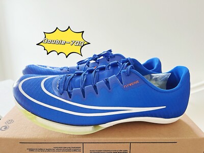🔥Men's Size 8.5-Nike Air Zoom Maxfly Racer Blue Track Spikes