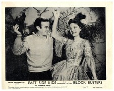 Block Busters Original Lobby Card Leo Gorcey Kay Marvis Dancing 1944
