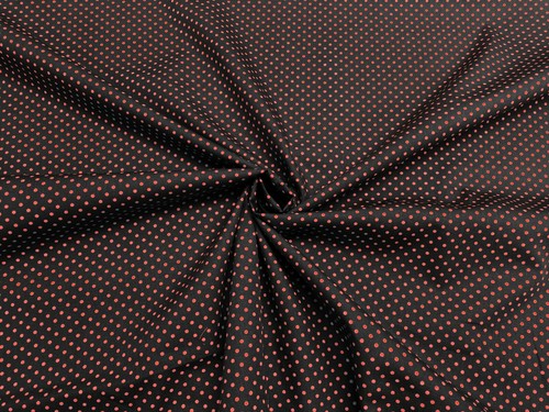 Polka Dot Cotton Fabric 2mm Small Spot Dotty Cotton Poplin Dressmaking - Picture 13 of 34