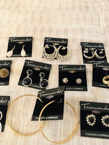 Taramanda Fashion Earrings Lot Of 10 Earrings $149. Lot#2 - Picture 3 of 8