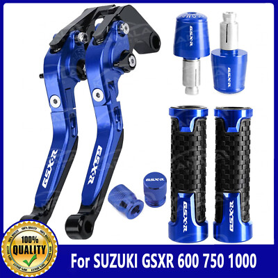 ESPEEDMTC Adjustable Brake & Clutch Levers For Suzuki GSX-R1000/750 | CNC Aluminum, Foldable, 6-Stage Length