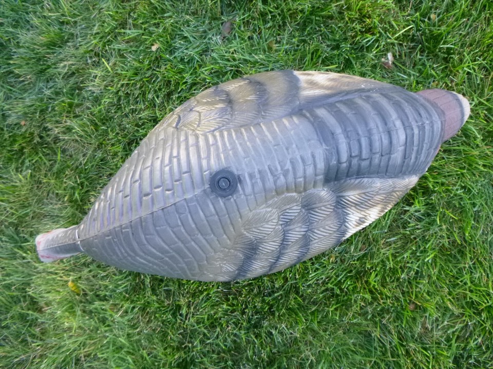 VINTAGE TURKEY JAKE & HEN DECOYS W/ BAG PRIMO B MOBILE / BUCKWING