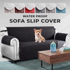 New Waterproof Sofa Slip Cover Quilted Soft Covers Pet Furniture Protector Throw
