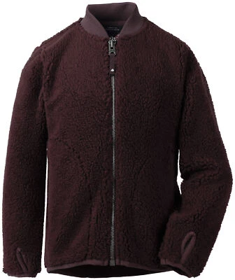 Didriksons Fleecejacke Jacke Ohlin Kid's Jacket 2 braun atmungsaktiv elastisch - Bild 1 von 4