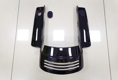 Rear Fender Filler Panel &Rubber Antenna Hole Cover For Harley Touring 2009-2013