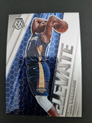 2020-21 Panini Mosaic Zion Williamson Elevate Insert!
