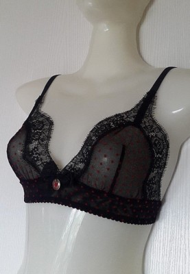 Soutien-gorge Balconnet Twin-Set Simona Barbieri FR80B (EU70B/UK32B/IT1B) - Or - Neuf Avec étiquettes
