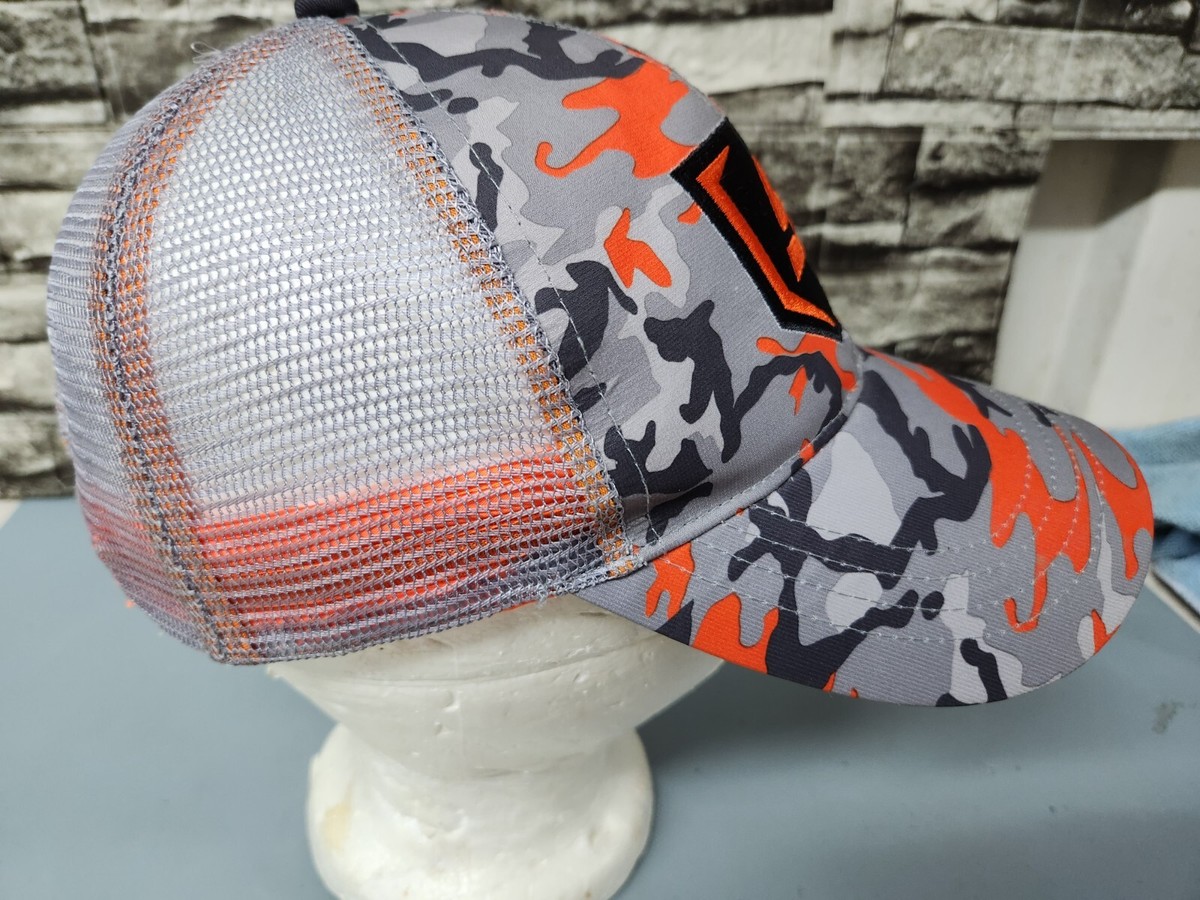 Snap-On Tools Hat Orange Camo Snap Back Mesh Back Cap | eBay