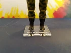G.I. Joe Sgt. Slaughter Acrylic Base For Vintage Figure* No Toy Included *