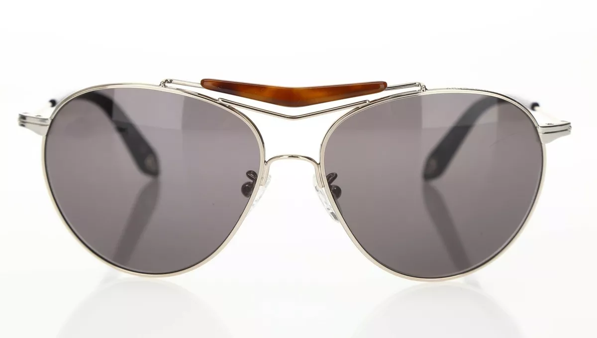 Givenchy 161746 Women s SGV A49 Aviator Silver Havana Sunglasses 59 15 140 eBay