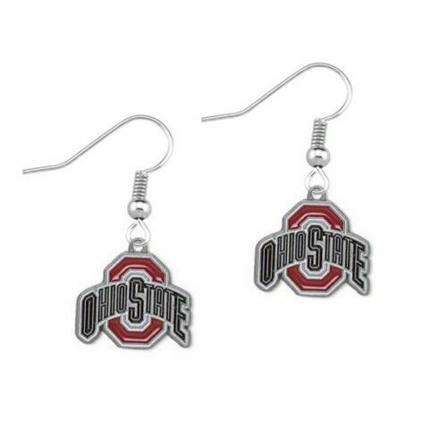 Ohio State Buckeyes Dangle Earrings - Picture 1 of 1
