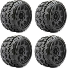 Powerhobby 1/8 SGT 3.8 Tomahawk Belted Mounted Tires (4) Arrma Talion