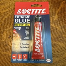 Loctite Extreme Glue No Drip Gel Glue Tube 0.60 Fl Oz  NEW