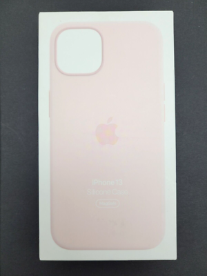 Apple Silicone Case with MagSafe for iPhone 13 - Chalk Pink for