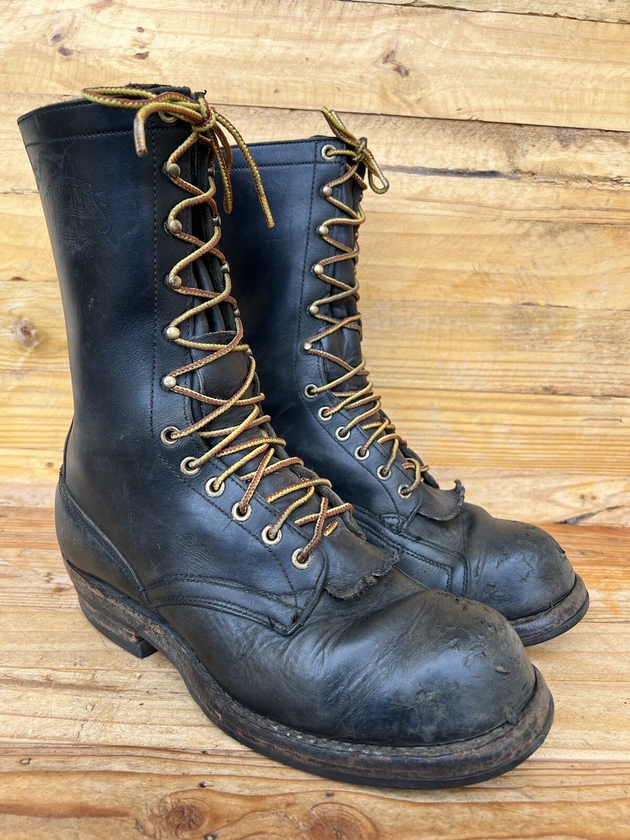 Vgt Whites Spokane Leather Packer Logger Smokejumper Work Vgt Whites Spokane Leather Packer Logger Smokejumper Work