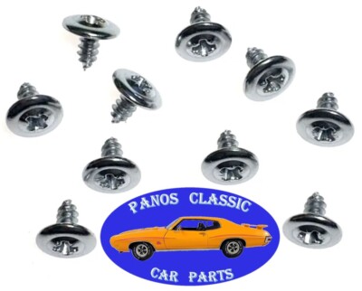 Chrysler Dash Interior Console Door Panel Phillips Tap Screw #8 x 5/16'' 10pc 136