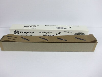 #ad #ad Pitney Bowes Metered Mail Bands 226 Pressure Sensitive item # 950 1 $8.09