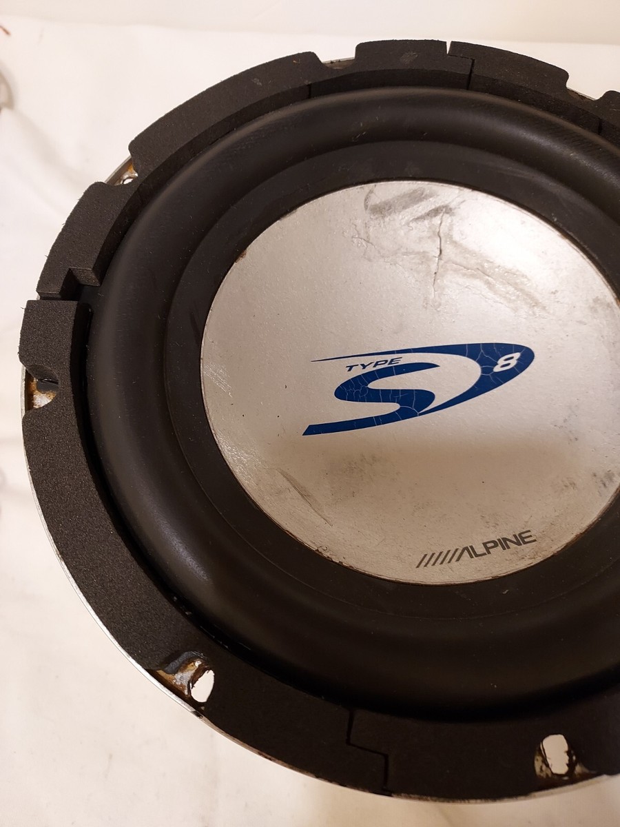 Speaker Alpine Type S Component Subwoofer