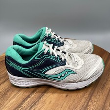 Saucony Cohesion 12 Shoes Womens 8.5 White Tu...