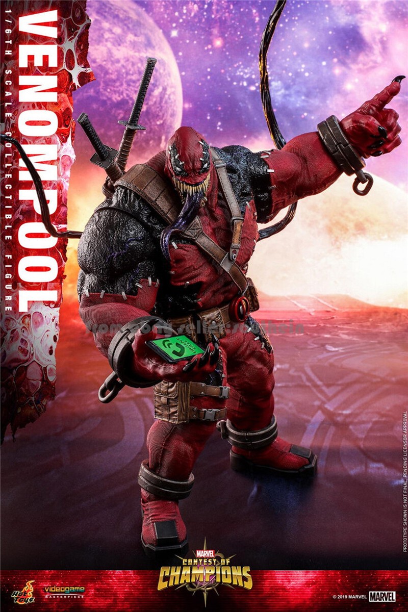 ホットトイズ　ヴェノムプール Venompool Hottoys Amazon.com: Hot Toys 1:6 Venompool - Marvel Universe