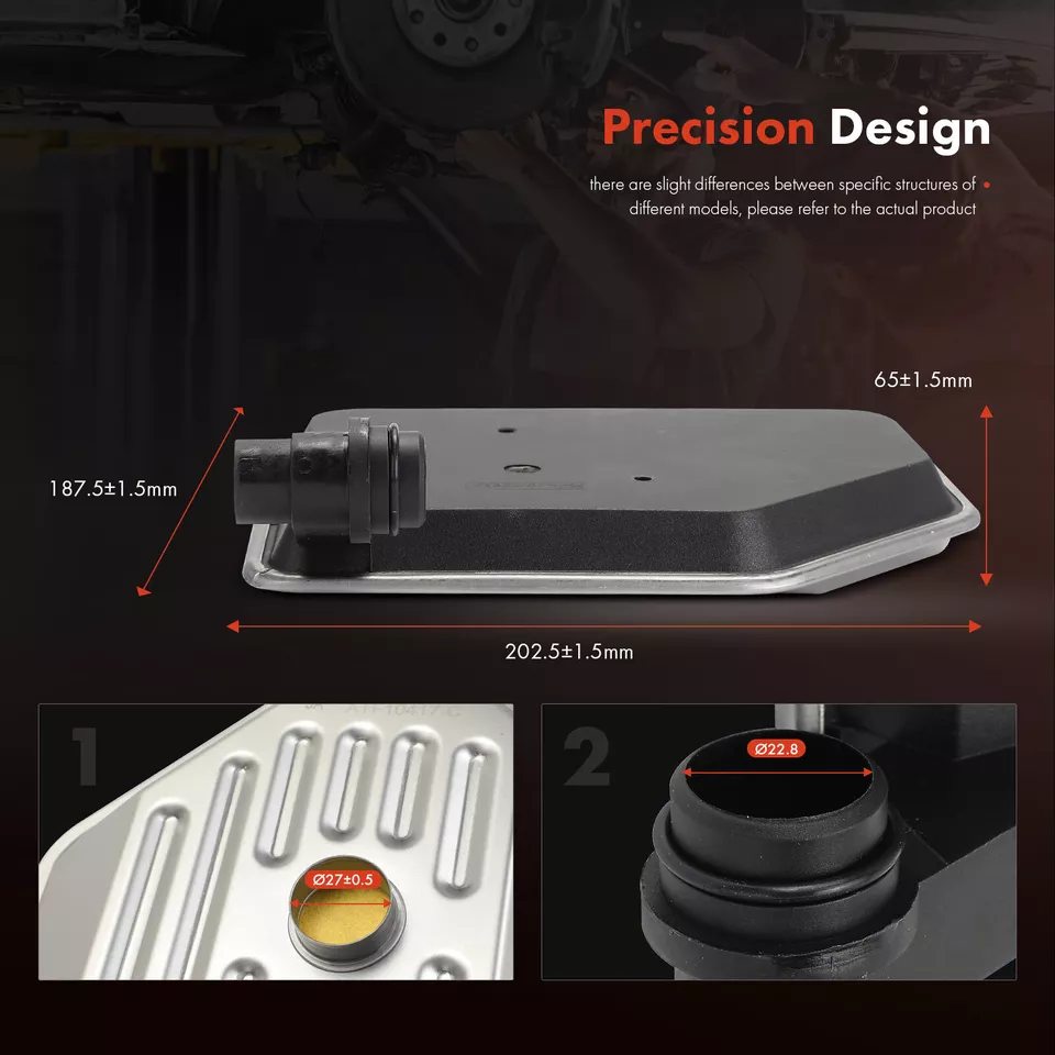 Filtro de transmisión automática con junta para Hyundai Elantra Sonata Kia Optima Foto 4 de 4