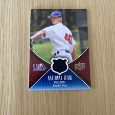 2009 Upper Deck USA National Team Game Jersey Kendal Volz #USA-KV Game Used