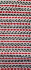 Vtg Heart & Ivy Print Cotton Peter Pan Fabrics 41