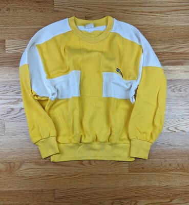 Vintage Crewneck Sweatshirt 80s Nike Yacht Club Flags Swoosh Logo