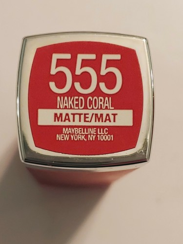 2 MAYBELLINE New York Color Sensational Matte Lipstick 555 Naked Coral - Picture 10 of 10