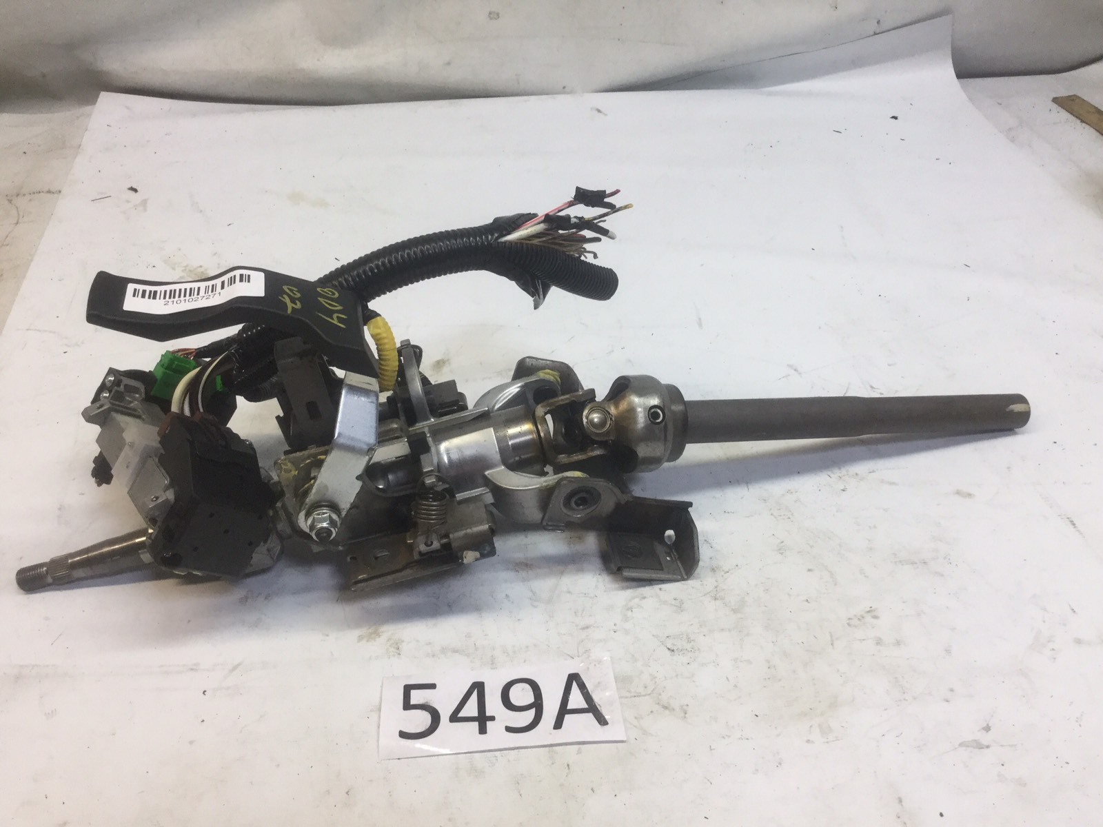 0710 HONDA ODYSSEY STEERING COLUMN W/ IGNITION LOCK CYLINDER & KEY OEM 549A S eBay