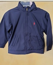  85 NWT POLO Ralph Lauren Jacket 24 Mon 2/2T boy Windbreaker navy blue