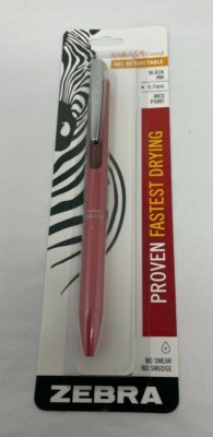 Zebra Sarasa Grand Gel Pen - 0.7mm Black Ink With Gold Barrel Retractable Pen