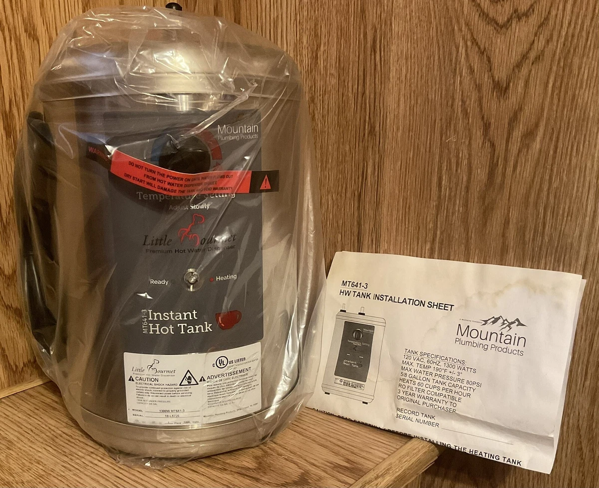 Mountain Plumbing Little Gourmet MT641-3 Premium Hot Water Dispenser New |  eBay