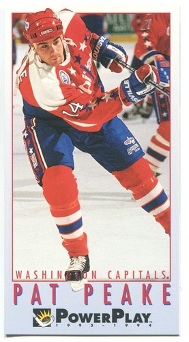 1993-94 Fleer PowerPlay #469 Pat Peake 