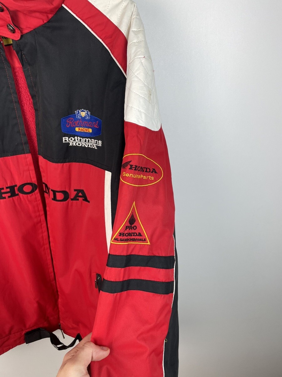 Rothmans Honda アウタージャケット XL Honda Rothmans Racing Vintage Jacket Red Size XL | eBay