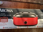 BRAND NEW AROMA 18 QUART ROASTER OVEN RED ELECTRIC  — photo 3