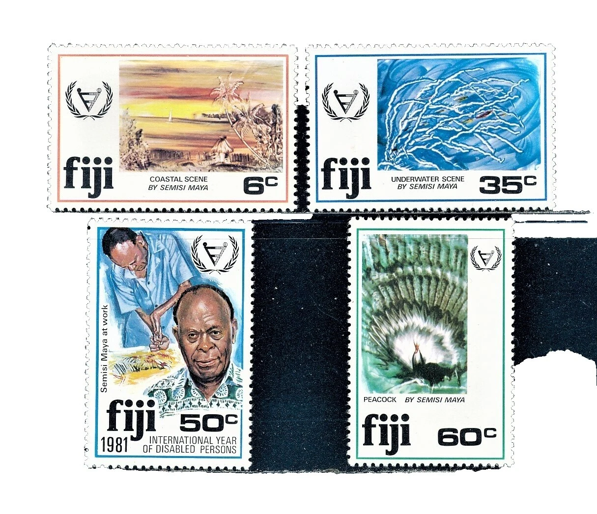 Arte, artista sellos de Fiji (1967-presente)