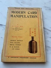 Modern Card Manipulation by C Lang Neil 1904 magic